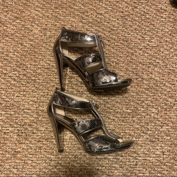 Michael Kors Sequined Heels - Picture 1 of 3